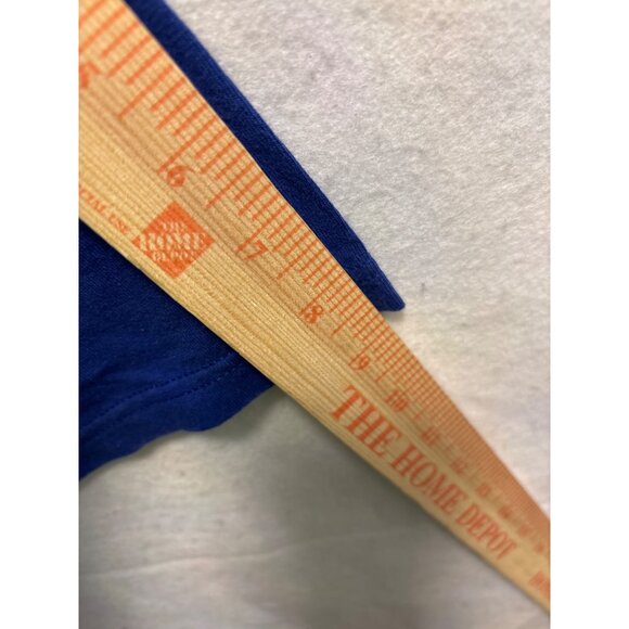 Reebok New York Giants Blue Graphic Tee pit to pit  23.5 - Picture 5 of 9